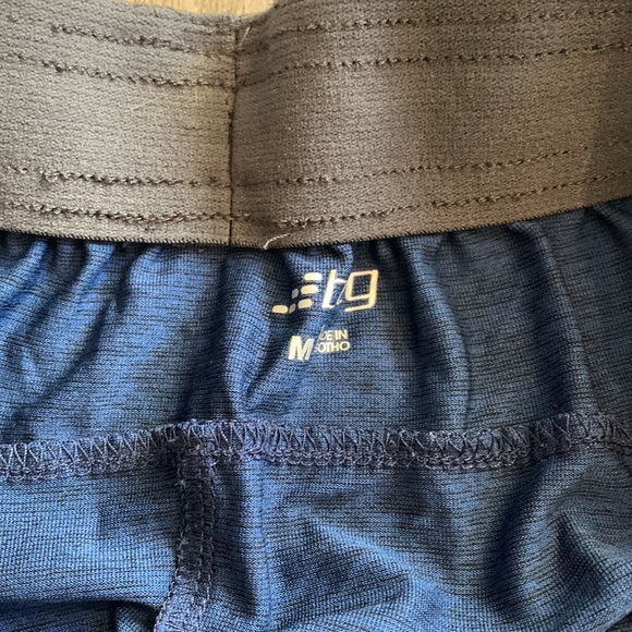 Men’s BCBG Blue basketball shorts - Picture 2 of 2